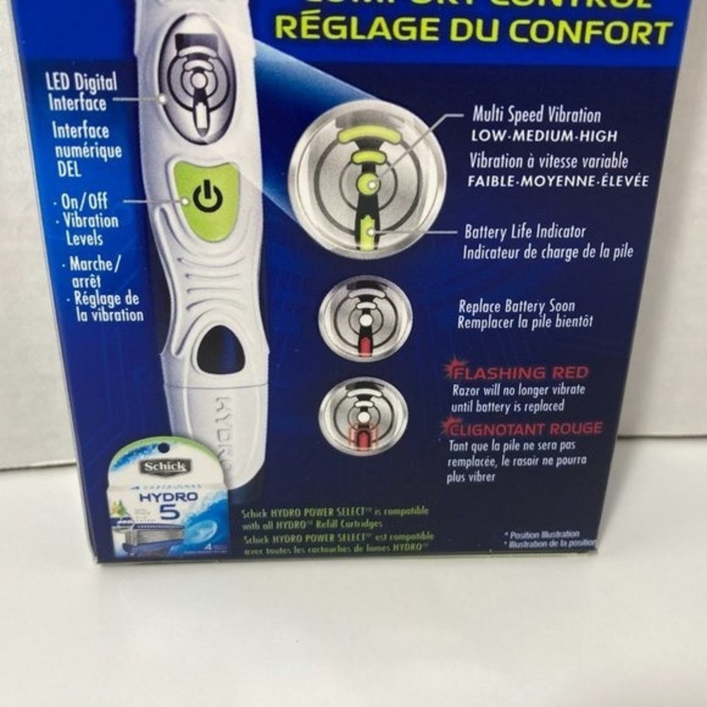 Schick Power Select Hydro 5 Men's Razor - Picture 12 of 14
